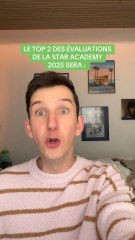 LE TOP 2 DES ÉVALUATIONS DE LA STAR ACADEMY 2025 | STAR ACADEMY 2025 ⭐️