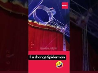 Mdr il a changé Spiderman #sports #shorts #pourtoi #foryou #marvel