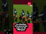 La réaction d'un jeune fan #Mbappé #sports #lol #football #foryou #funnyvideo  VIRAL TIKTOK