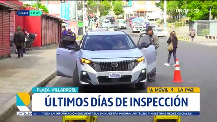​Últimos días de la inspección técnica vehicular en Bolivia con poca demanda de conductores
