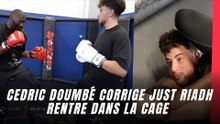 Just Riadh corrigé par Cedric Doumbé dans une cage de MMA #sports #funny
