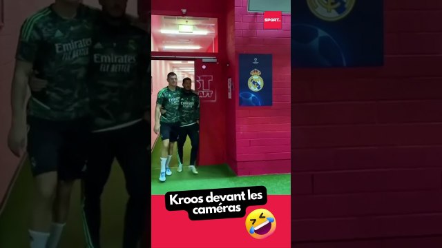 Kroos et Hazard devant les caméras mdr #sports #tiktok #foryou #realmadrid #clash #sports #football