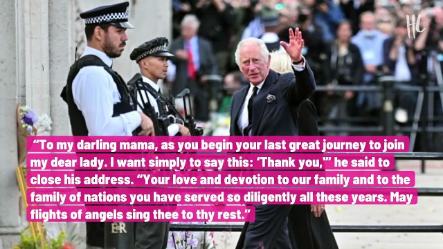 King Charles Sends ‘Love’ To Harry & Meghan & Remembers ‘Darling Mama’ In 1st Speech