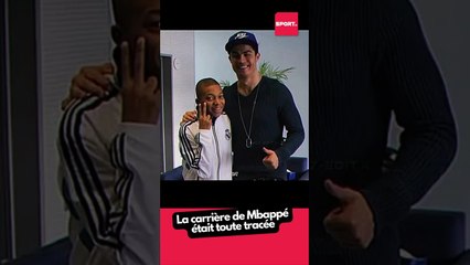La carrière de Mbappé était toute tracée #sports #tiktok #football #psg #mercato #cr7 #ronaldo