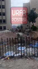 Şanlıurfa Adliyesi’nde patlama ve yangın paniği! Bina boşaltılıyor