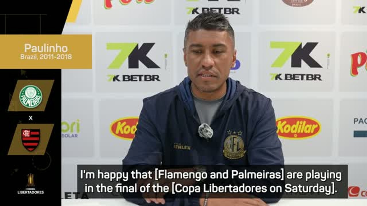 Paulinho excited for all-Brazilian Copa Libertadores final