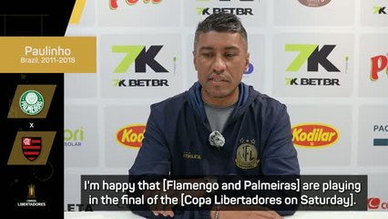 Paulinho excited for all-Brazilian Copa Libertadores final