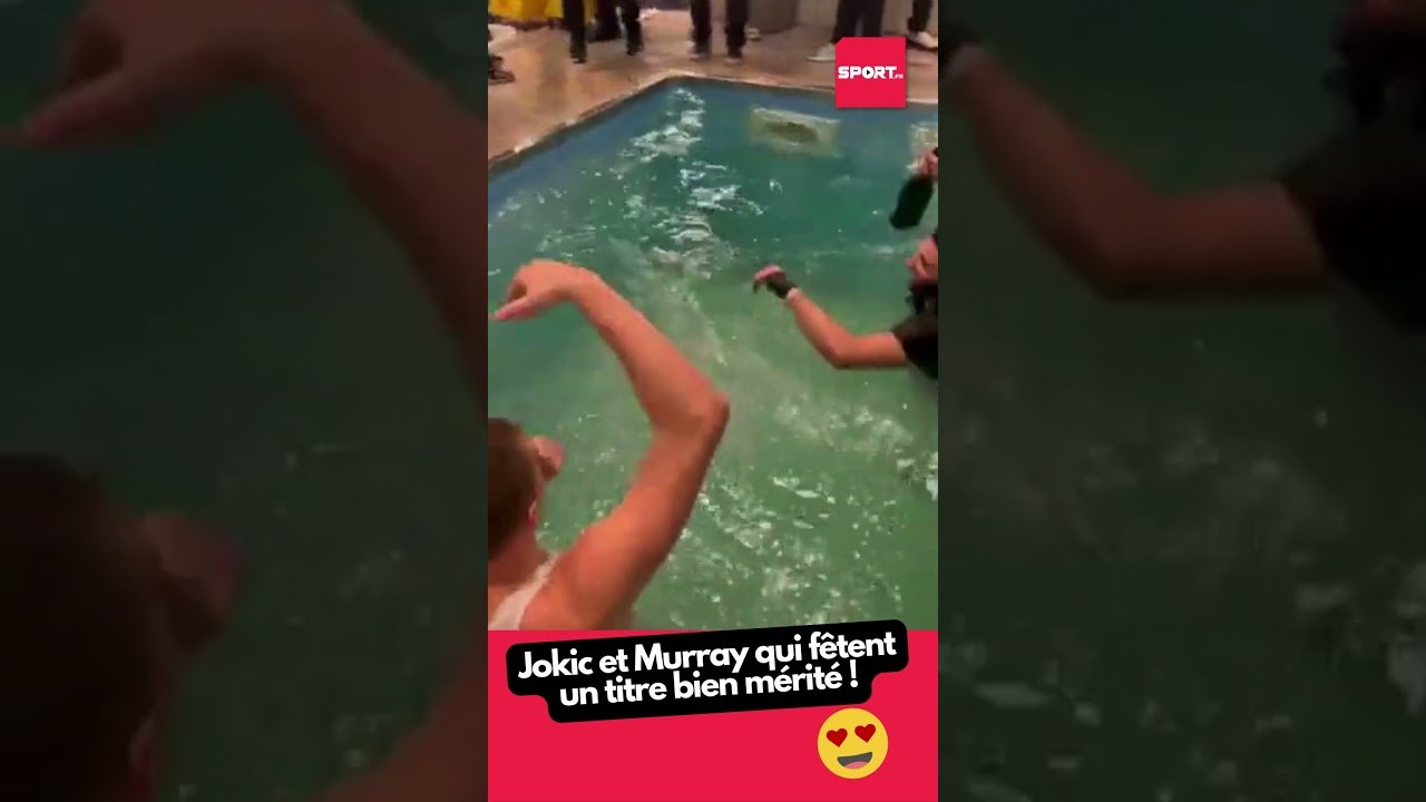 Le petit plongeon de Jokic et Murray #mdr #nba #sports #tiktok #foryou #lol #basketball