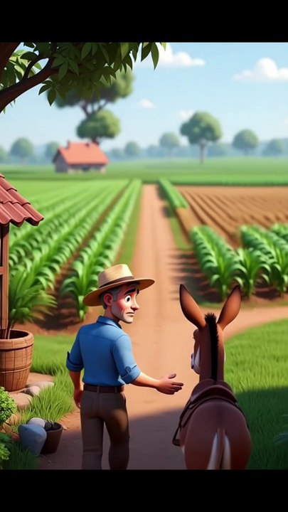 Kasaan Ka Smart Gaddha | Urdu Cartoon Story” 8️⃣ “TOTO Donkey Ki Hero Wali#viral