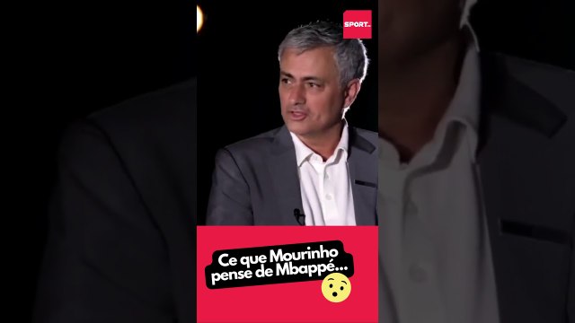 Ce que Mourinho pense de Mbappé #wow #sports #mdr #funnyvideo #tiktok #football #psg #tiktok