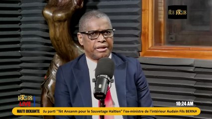 Ex minis Audain F. BERNADEL montre pa gen mwayen pou gen eleksyon