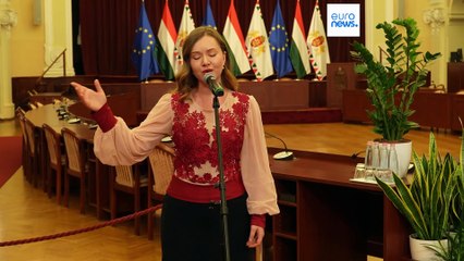 Jovens ucranianos regressados da deportação recebidos pelo Presidente da Câmara de Budapeste