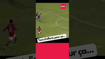 Tant d'efforts pour ça... #football #sports #tiktok #fail #mdr #lol #funnyvideo