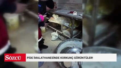 Sağlıksız koşullarda üretim yapılan pide imalathanesi mühürlendi