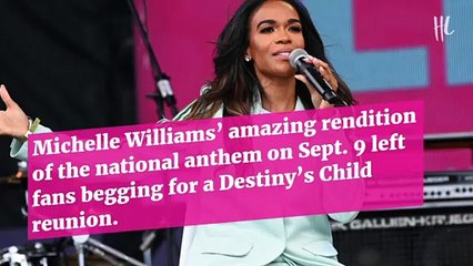 Michelle Williams’ Fans Go Wild After She Performs National Anthem At Nfl Season Opener