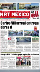 📰📍 Te presentamos #LasPortadas de #NRTMéxico de este martes 25 de noviembre de 2025.