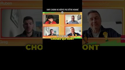 UNFP, Cherki ne merite pas d'etre nommé #live #foot #football