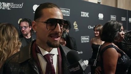 Maluma Says He Plays His Reggaeton Music To His Baby In Pregnant Girlfriend's Belly | THR Video