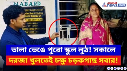 রান্না ঘরে তালা ভেঙে গ্যাস–সাইকেল উধাও! মিড-ডে মিল বন্ধ, ছাত্রদের হাতে বিস্কুট