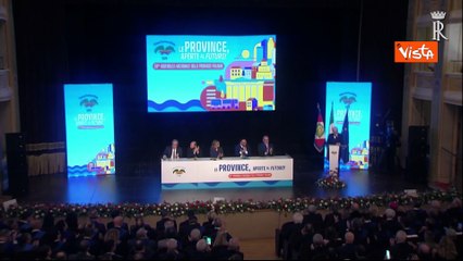 Mattarella all'Upi: Province non stiano nel limbo, serve intervenire