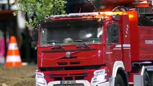 26. COOL RC MODEL FIRE TRUCK VOLVO, RC GRAND HAULER CAR TRANSPORT, RC MACK, RC SCANIA, RC MAN #Shorts