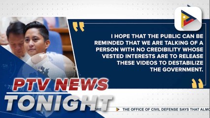 Rep. Sandro Marcos says Co’s claims 'not revelation but destabilization'