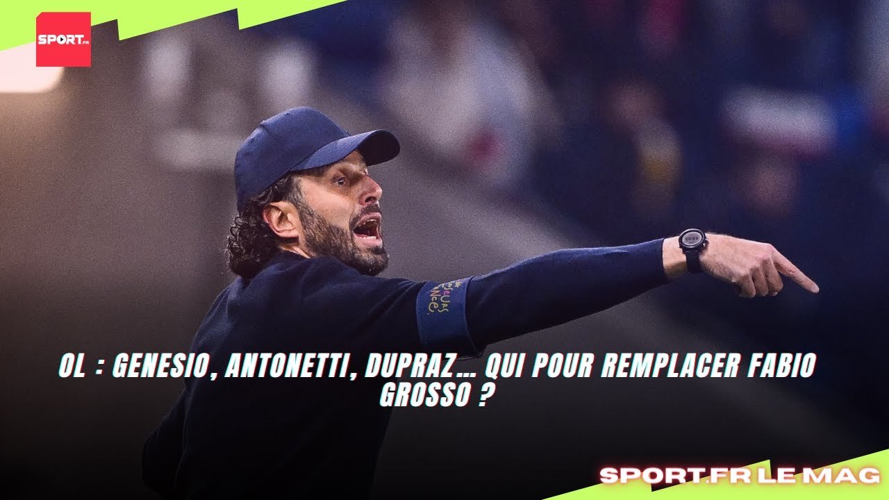 OL : Genesio, Antonetti, Dupraz… Qui pour remplacer Fabio Grosso ?