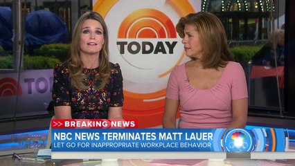 Matt Lauer Fired from NBC News, Accused of "Inappropriate Sexual Behavior" by Colleague | THR News