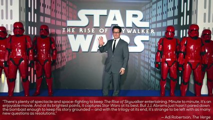 Here's What the Critics Are Saying 'Star Wars: The Rise of Skywalker' | THR News