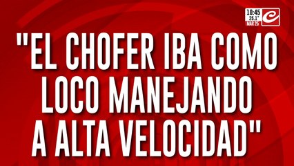 Accidente fatal en la Ruta 2: se conoció el dramático testimonio de los pasajeros