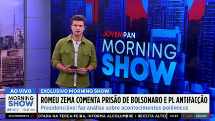 Zema QUEBRA SILÊNCIO sobre PRISÃO de Bolsonaro: “PERSEGUIÇÃO política”