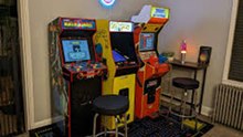 Des bornes d'arcade très mystérieuses.