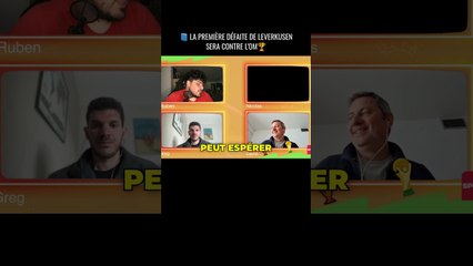 La premiere defaite de Leverkusen sera contre l'OM #live #foot #football