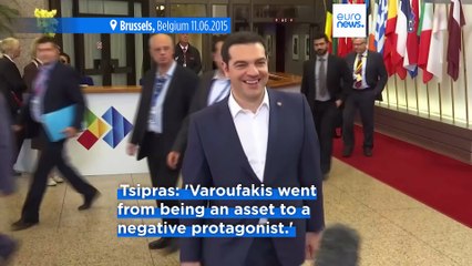 Former Greek PM Tsipras says no one 'could stand' ex-finance minister Varoufakis