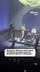 Etienne Daho a fait une apparition surprise sur la scène de l'Olympia lors du concert impérial de Malik Djoudi !