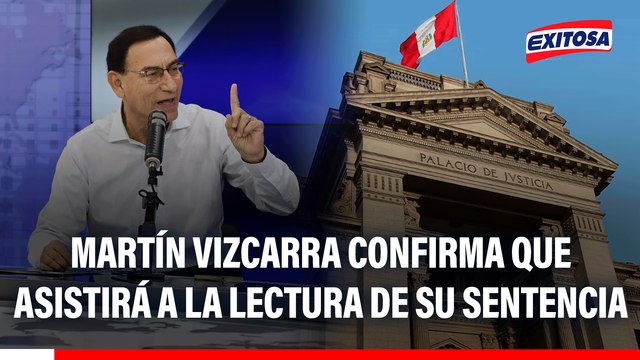 Martín Vizcarra confirma que asistirá a la lectura de su sentencia: A pesar de dicen que no me ponga a derecho y me escape