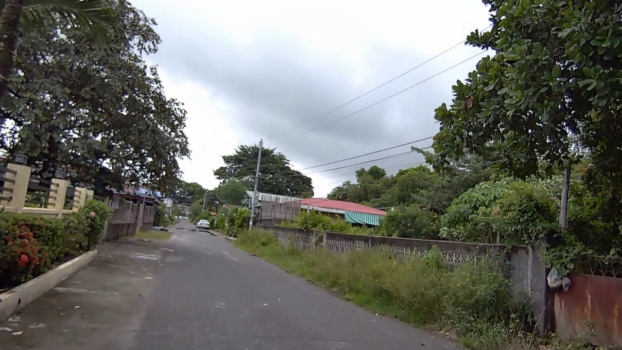 Rural Vibe on San Jose Street in San Antonio, Zambales, Philippines
