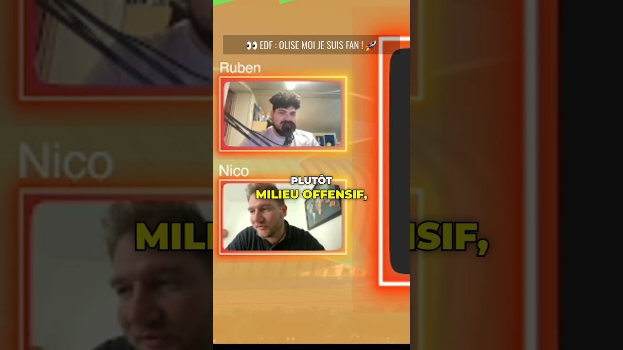 EdF : Olise moi je suis fan !  #foot #football