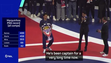 Enrique hails 'true leader' Marquinhos ahead of 500th PSG appearance