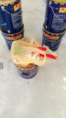 Home painting and color's mixing vlogs video