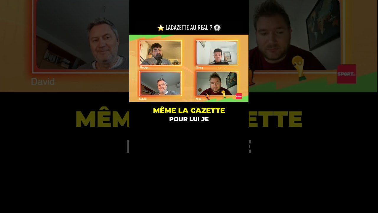 OL : La Lacazette au Real Madrid ? #football #foot  #podcast #sports #live