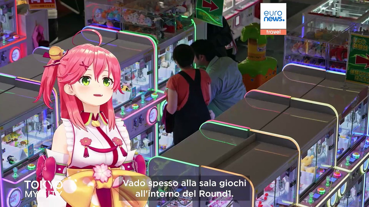 Alla scoperta di Tokyo con la VTuber Sakura Mik...