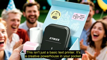 ETIKEZ PM260 Label Maker Review: Portable Bluetooth Printer!