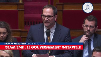 Nicolas Meizonnet, député RN du Gard, interpelle le ministère de l'Intérieur sur l'immigration