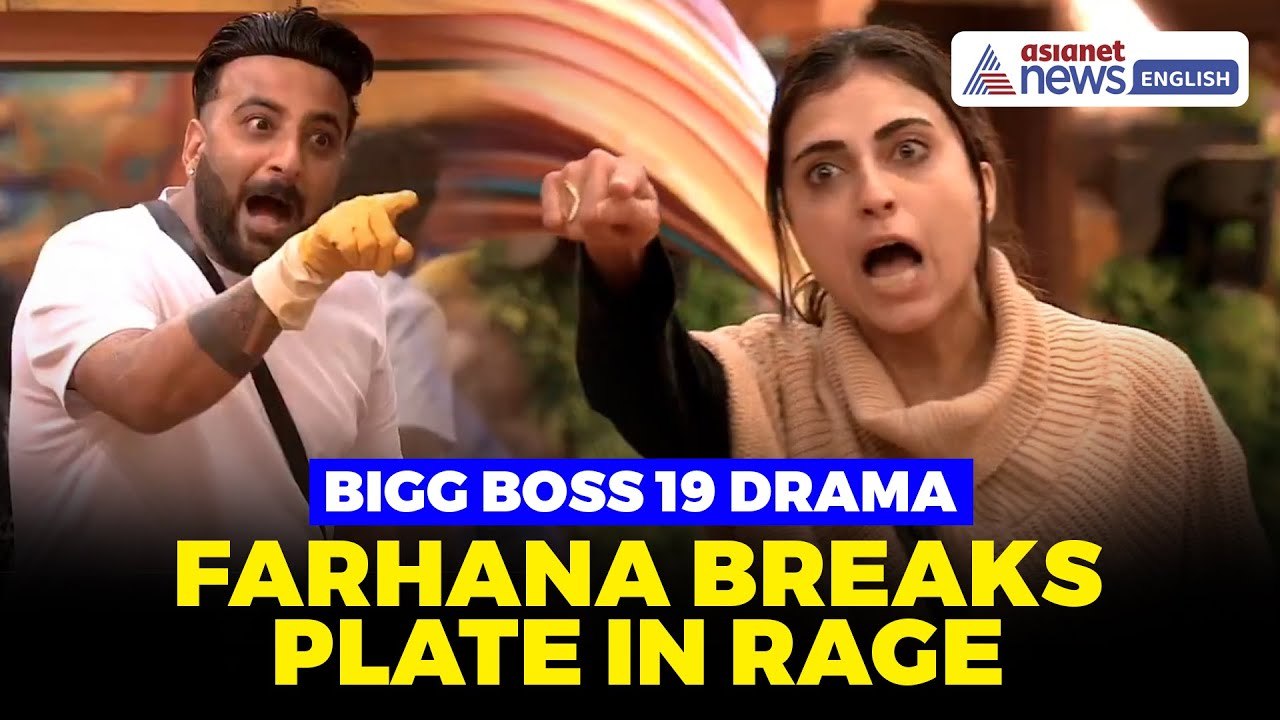 Bigg Boss 19 | Farhana–Shehbaz Kitchen War Explodes After Plate Fight