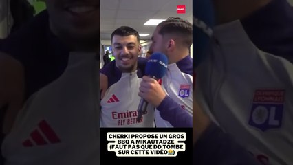 CHERKI PROPOSE UN GROS BBQ A MIKAUTADZE (Faut pas que DD tombe sur cette vidéo😂) #ligue1 #football