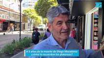 A 5 años de la muerte de Diego Maradona cómo lo recuerdan los platenses