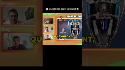 AVANTAGE POUR LE LOSC FACE À ASTON VILLA ? #foot #football #live