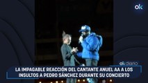 La impagable reacción del cantante Anuel AA a los insultos a Pedro Sánchez durante su concierto