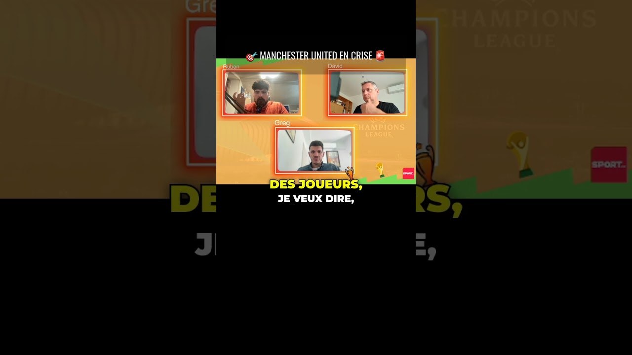 Manchester United en crise  #football #foot